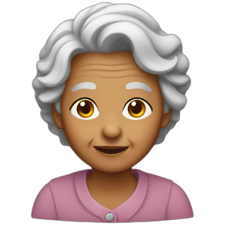 old grandmother emoji