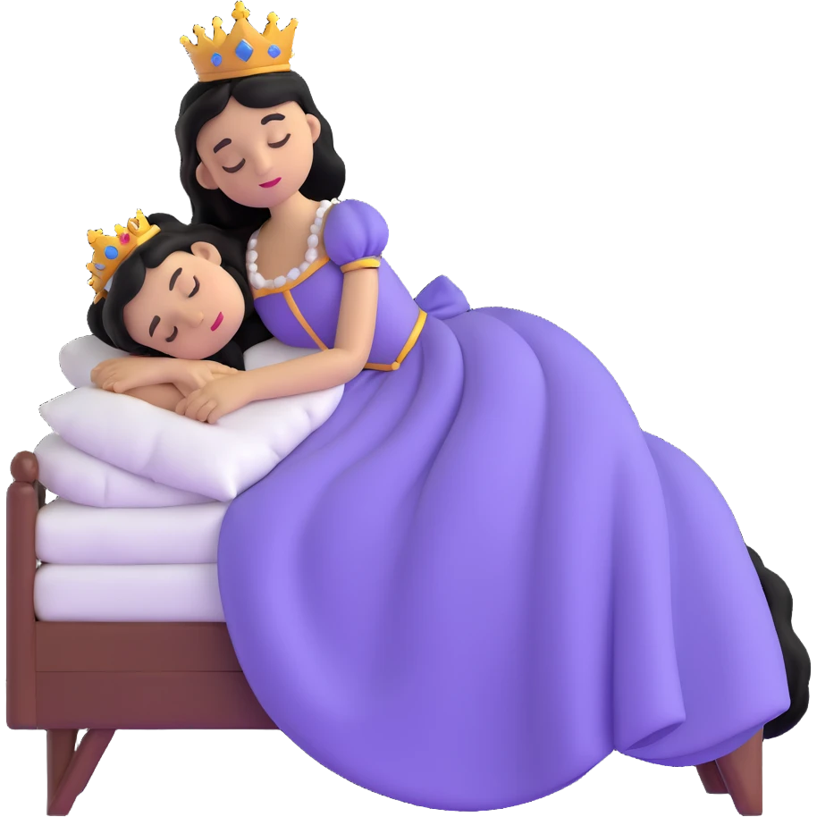 sleeping princess emoji