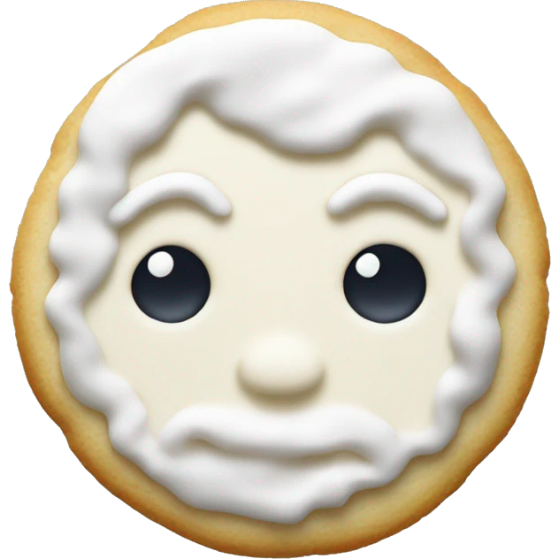 frosted sugar cookie emoji