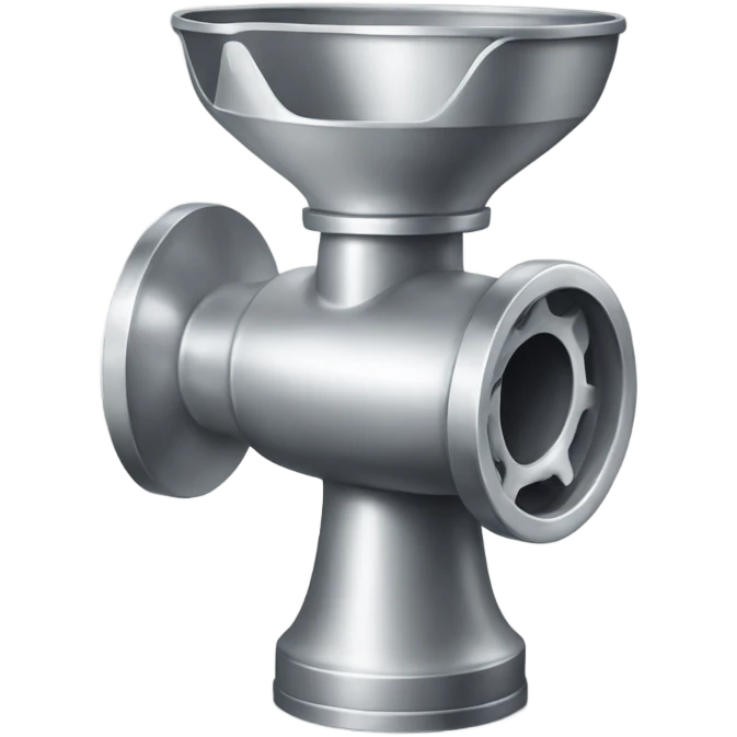 silver meat grinder emoji
