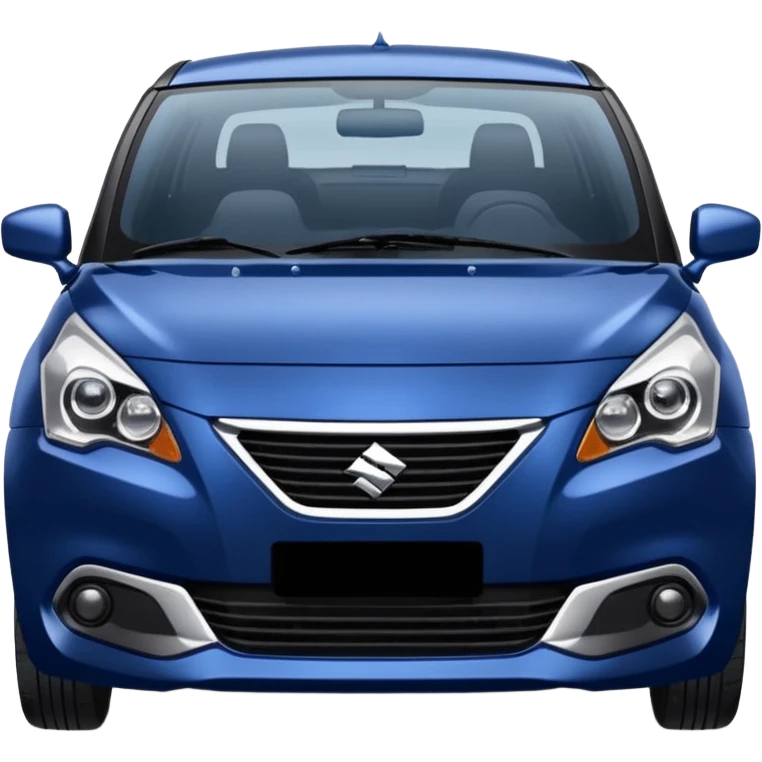 Create a Navy Blue Suzuki Baleno car emoji