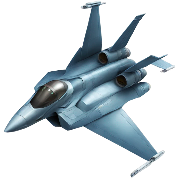 Space fighter jet emoji