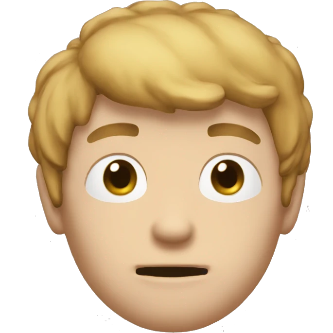 a emoji of ron from friday night funkin but make it so it looks like him not human emoji