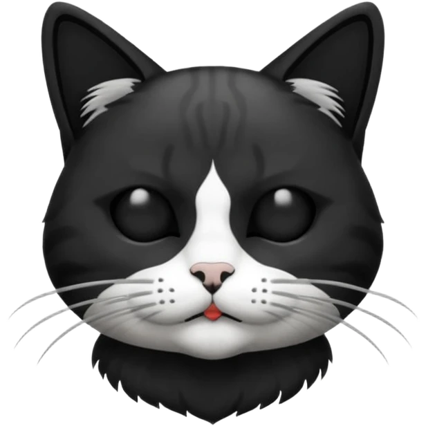 cat mafia corleone dead, eyes X emoji