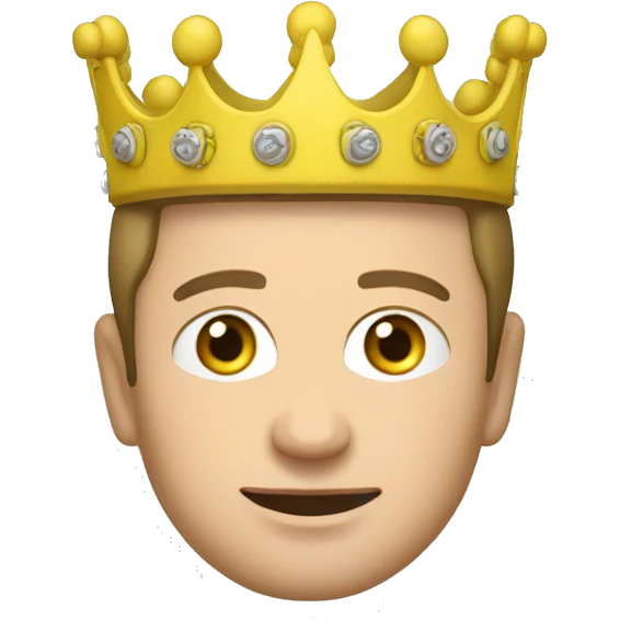 zelensky ukrain president in crown emoji