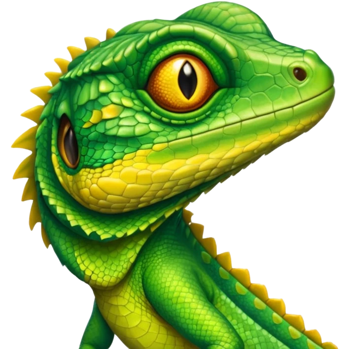 Groom lizard emoji