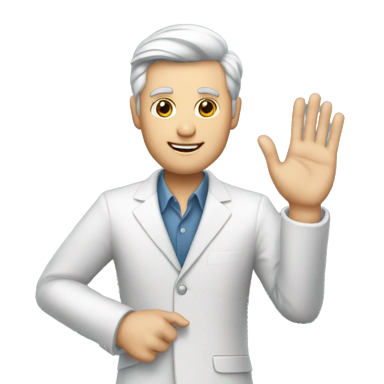 Un homme milliardaire avec de l’argent dans ses mains emoji