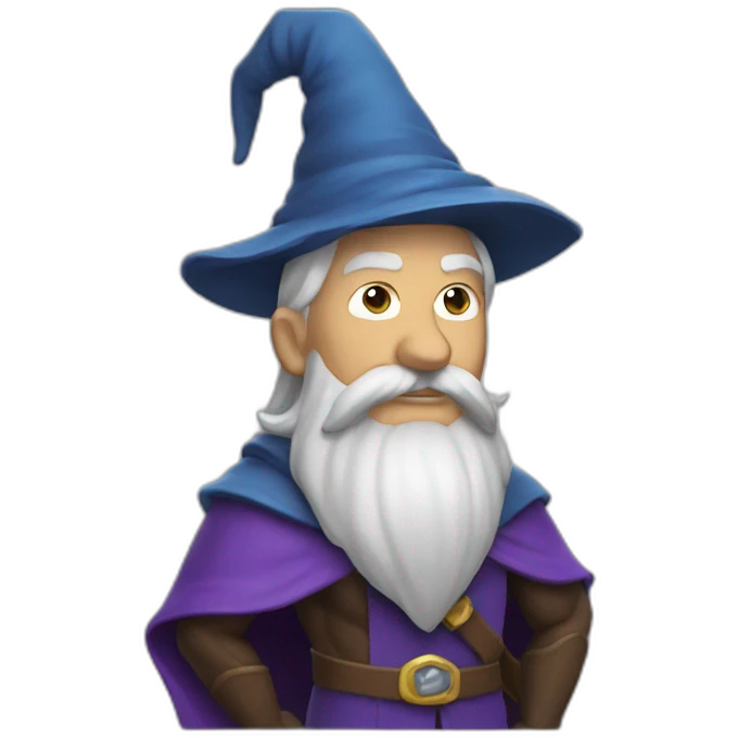 wizard muscle emoji