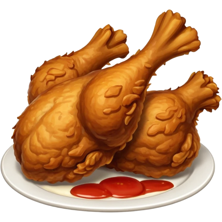 fried chicken emoji