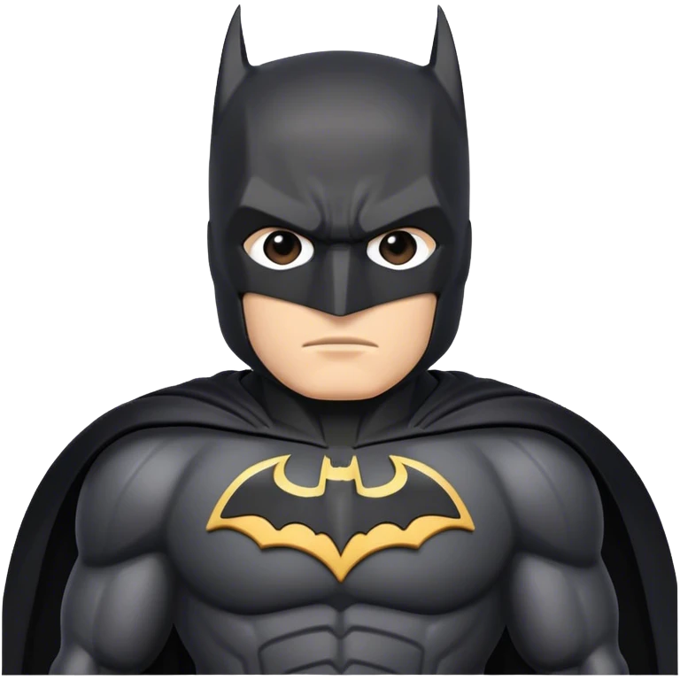  realistic batman emoji