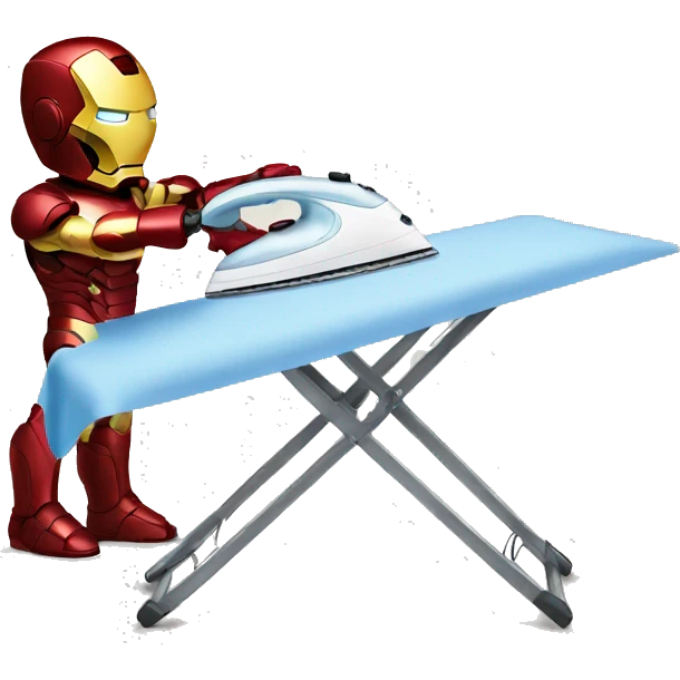 iron man ironing emoji