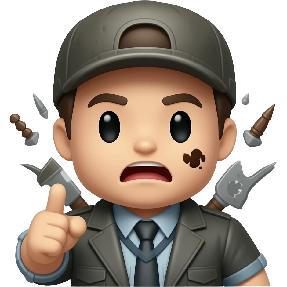 Roblox character Roblox doomsday style on RobloxPocoyo doomsday saying do you are have stupid? emoji