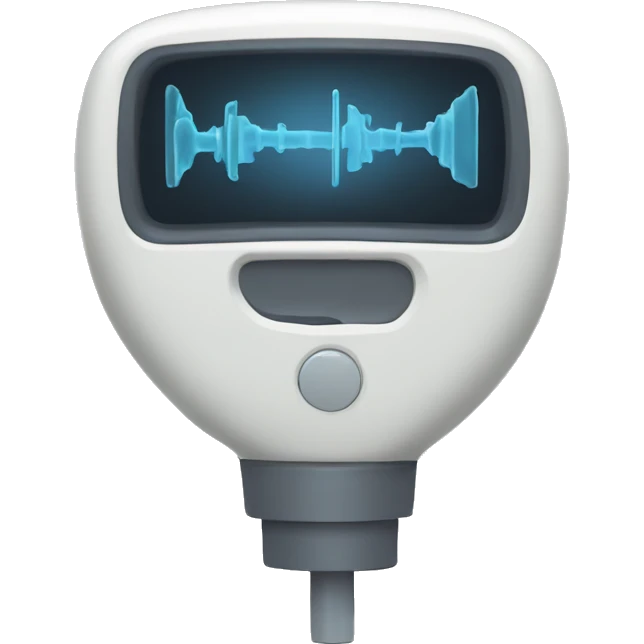 Ultrasound transducer emoji