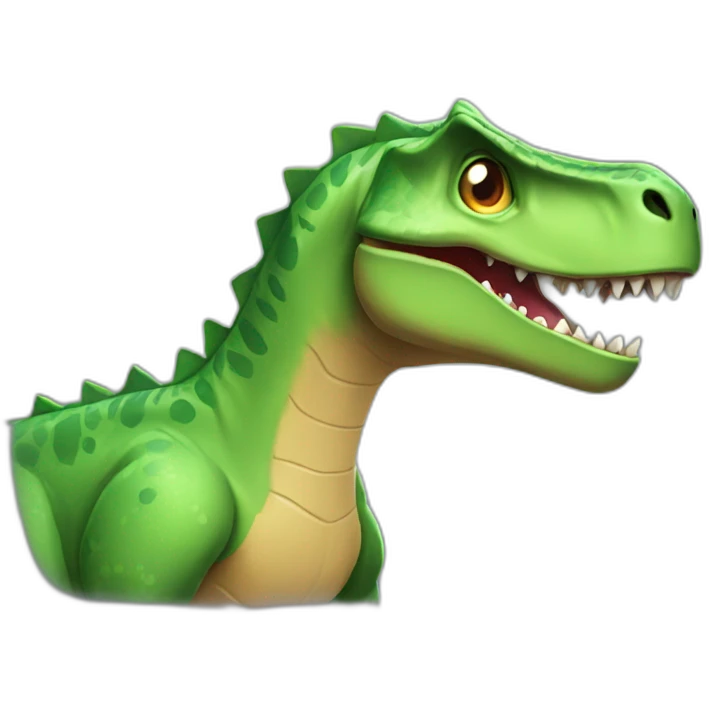 dinosaurio gamer emoji