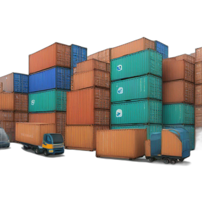 Moving containers emoji