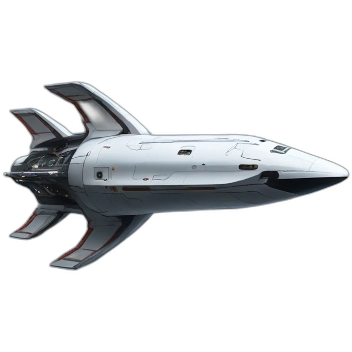 emoji of a starship by Elon musk emoji