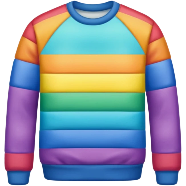 ropa arcoiris emoji