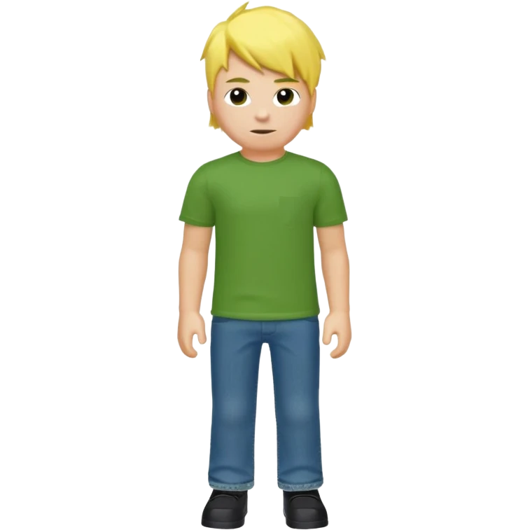 A Roblox noob  emoji