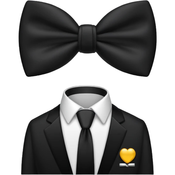 black Tie emoji