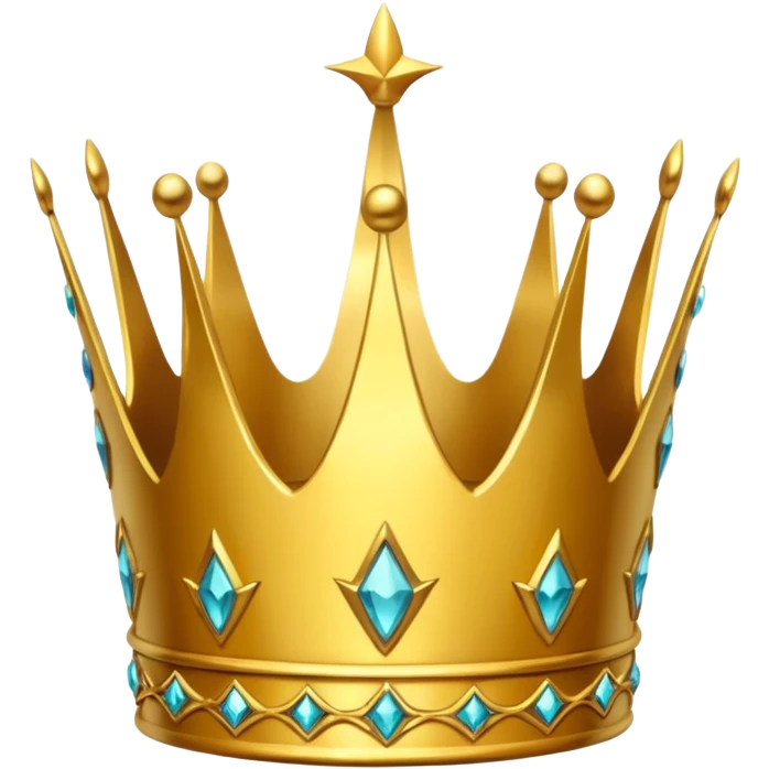 golden crown that has a giant crack down the middle emoji