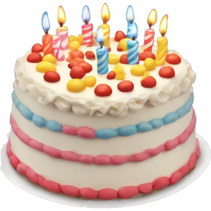 Birthday cake  emoji