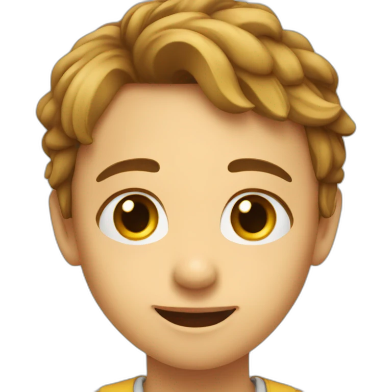 Cute face for thanks emoji