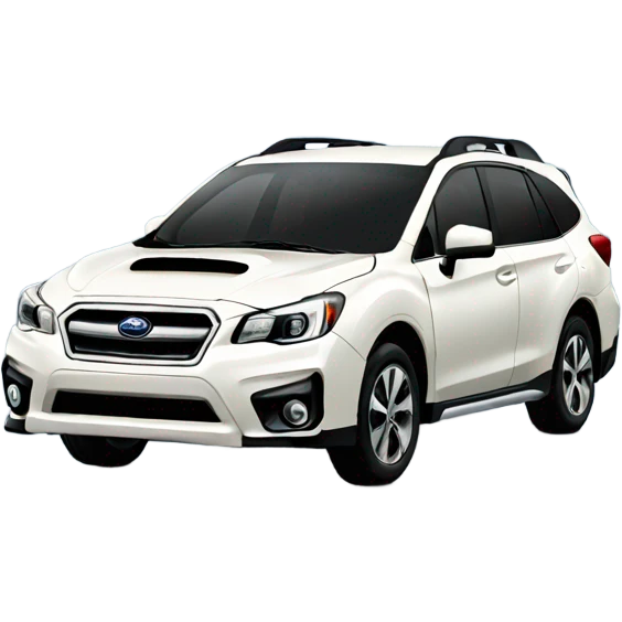 Subaru driving  emoji