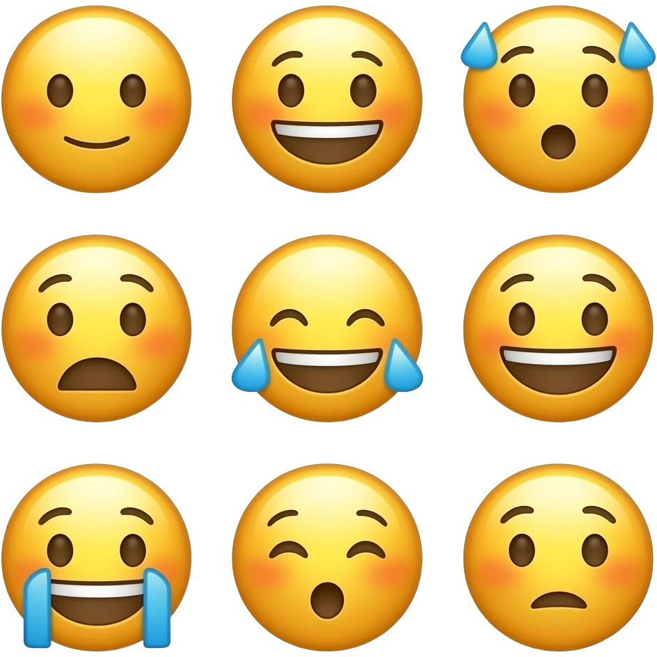 Bimojis que no existan actualmente con expresiones emoji
