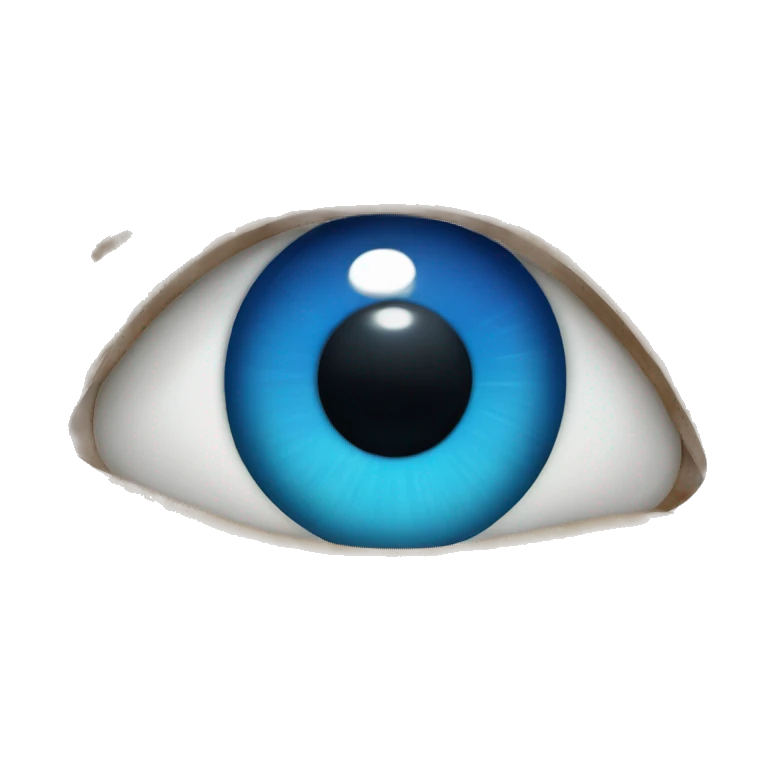 2 yeux bleu emoji