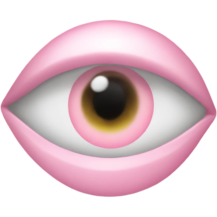 light pink eye roller emoji