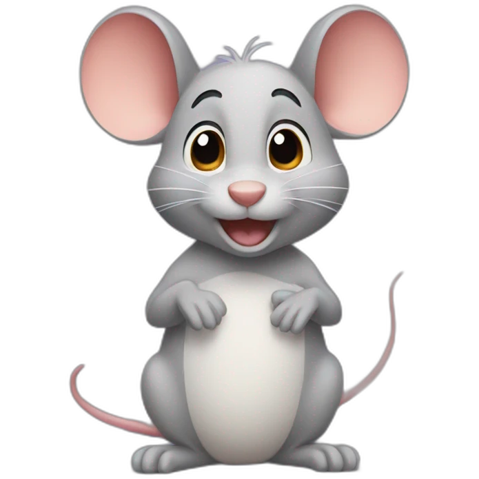 Little mouse looks like a disney character  emoji