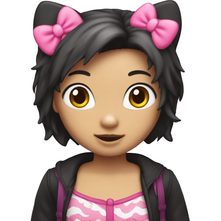 Hello kitty emoji