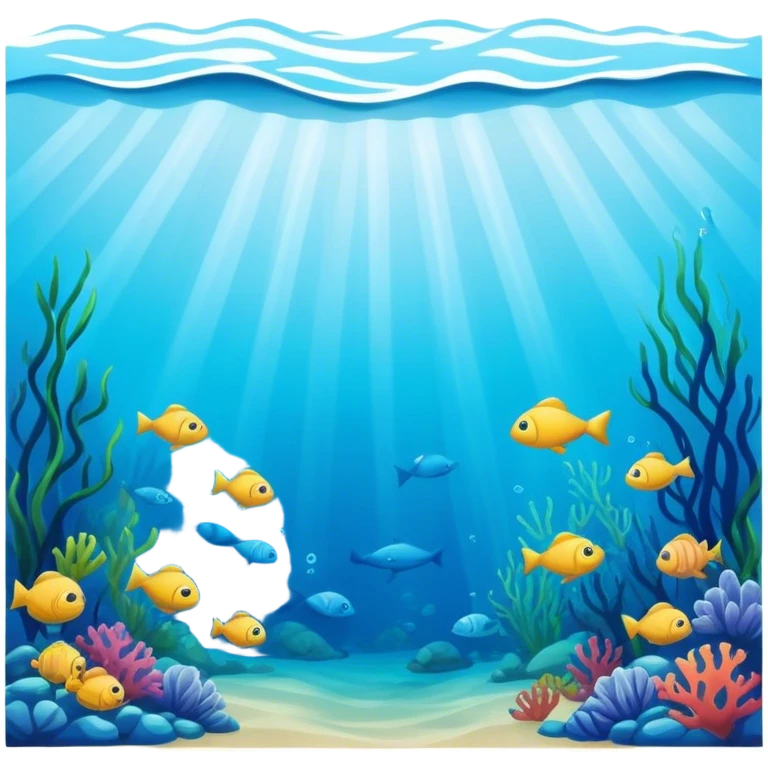 background tile underwater emoji