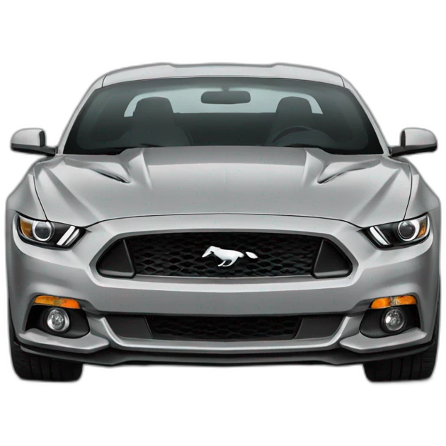 Gray 2015 mustang emoji