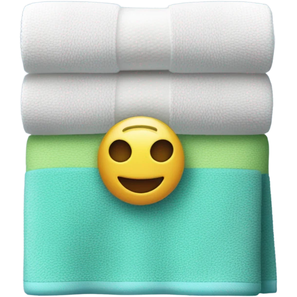 small cleaning towel emoji