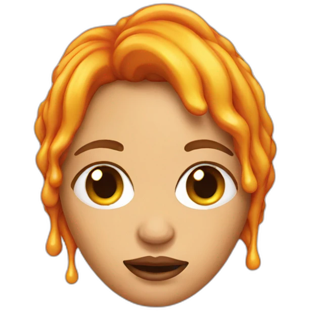 melting-woman emoji