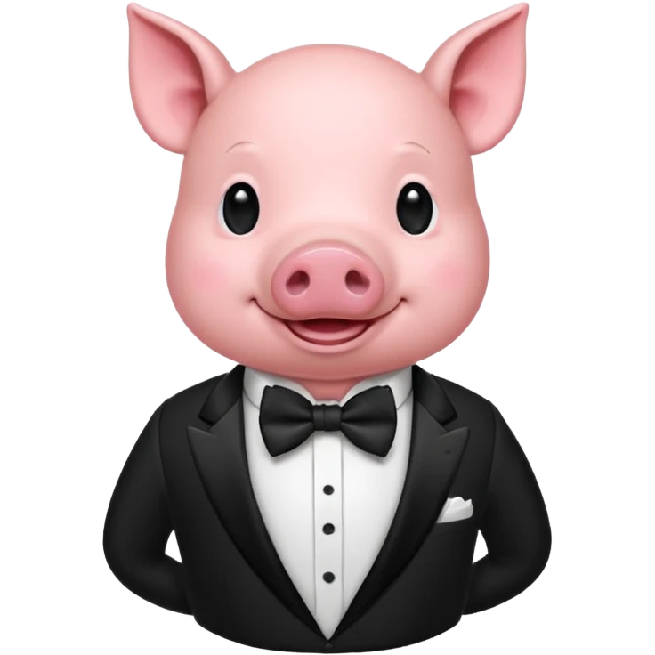 Groom pig emoji