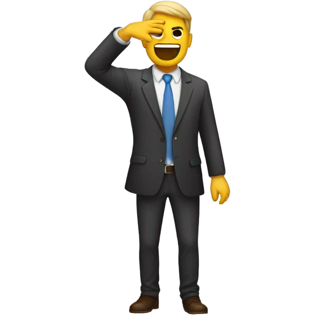 Man throwing up a C with hand emoji