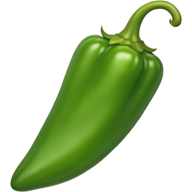 hot green pepper emoji