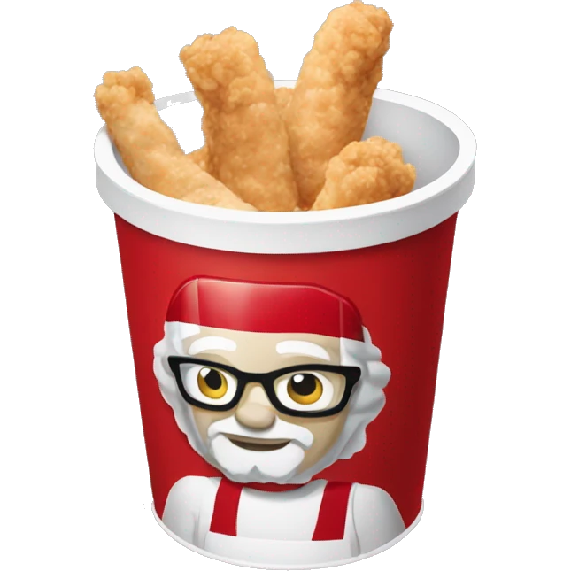 KFC bucket emoji