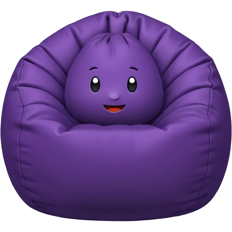 make a bean bag emoji
