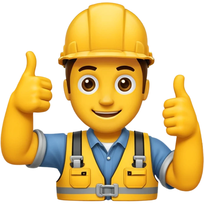 Pulgar arriba Dewalt emoji