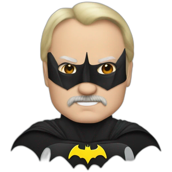 Lukashenko as a Batman emoji