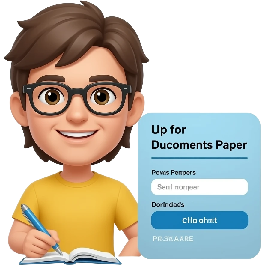 Sign up for Ducuments paper emoji