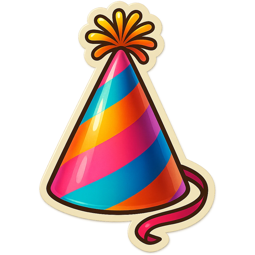 party hat emoji