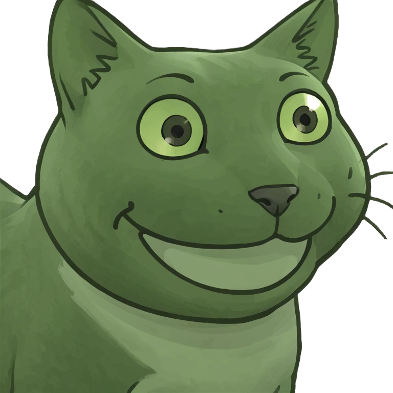 Cat smiling emoji