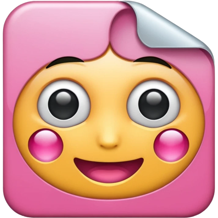 report pink emoji