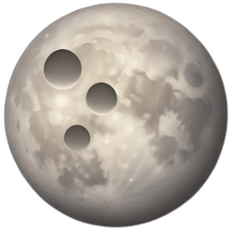 So la lune emoji