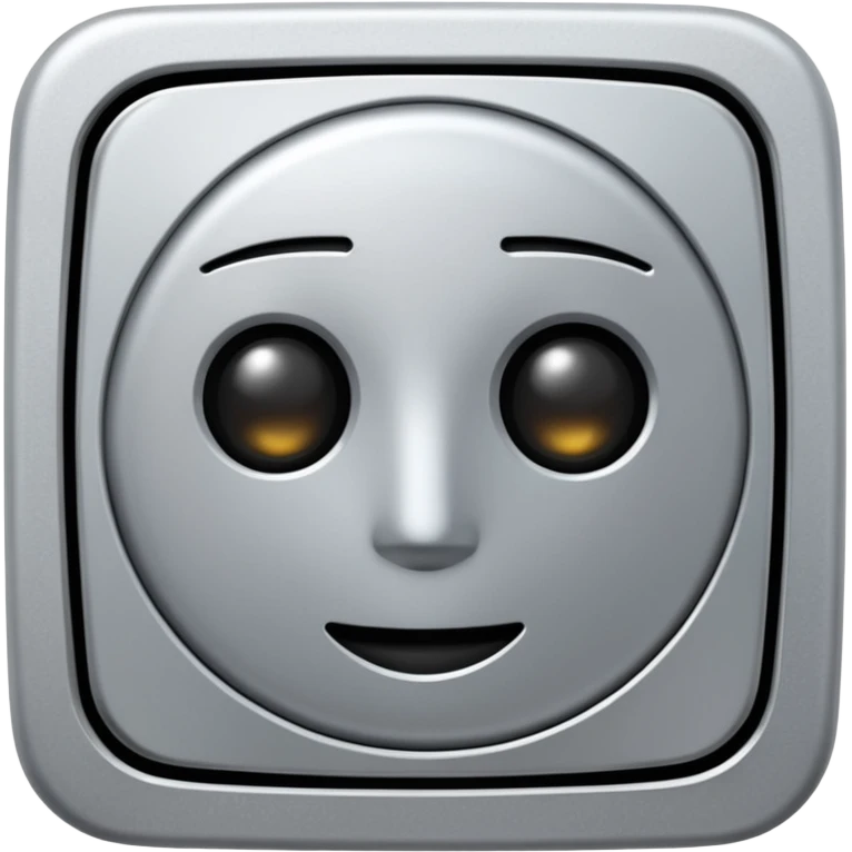 CPU, front facing, plain no text emoji