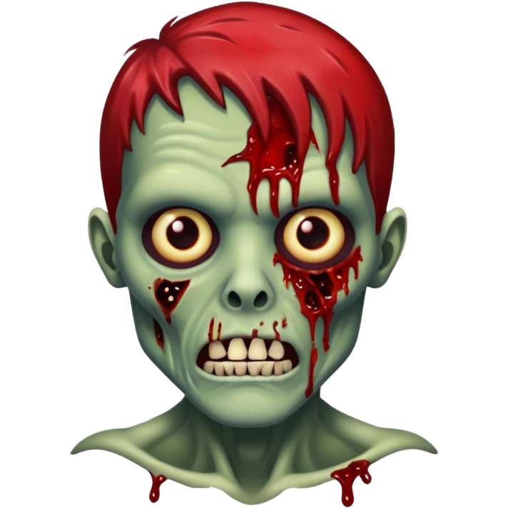 Blood Red river zombie emoji